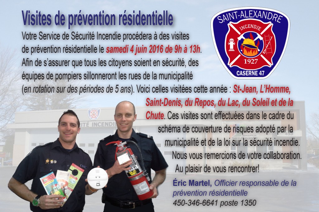 Annonce prévention incendie mai 2016