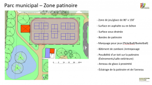 Zone patinoire