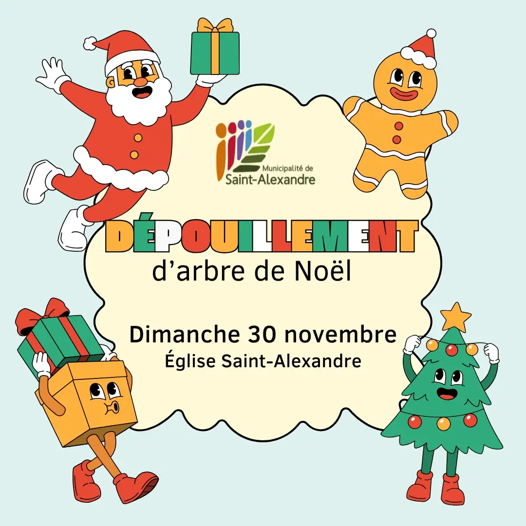 Dépouillement d’arbre de Noël 2025
